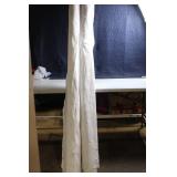 Set of 2 Rolls of White Creped Wrapping Paper