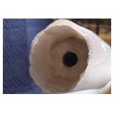 Set of 2 Rolls of White Creped Wrapping Paper