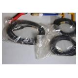 Mixed Hand Tools Set with T-Handle Hex Keys, Clamps, Mallets, and Coiled Wires