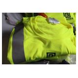 Collection of High-Visibility Braden Construction Work Shirts and Safety Hoods