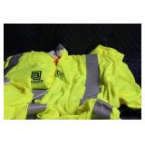 Collection of High-Visibility Braden Construction Work Shirts and Safety Hoods