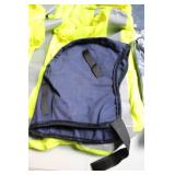Collection of High-Visibility Braden Construction Work Shirts and Safety Hoods