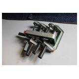 Set of 4 Heavy Duty Metal C-Clamps