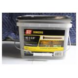 Box of 3,886 Grip Rite 8D 2-3/8 Inch Sinkers Nails 30 lbs