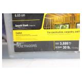 Box of 3,886 Grip Rite 8D 2-3/8 Inch Sinkers Nails 30 lbs