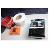 Assorted Nails, Tape, and Sealant Lot for Construction and Repair