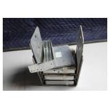 Set of 3 Heavy Duty Galvanized Steel Brackets