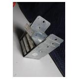 Set of 3 Heavy Duty Galvanized Steel Brackets