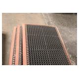 Set of 3 Heavy-Duty Rubber Industrial Floor Mats