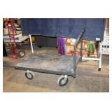 Heavy Duty Flatbed Utility Cart with 48x30 Inch Platform