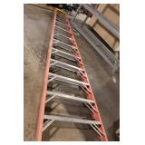 Werner 12 ft Fiberglass Ladder 300 lb Capacity