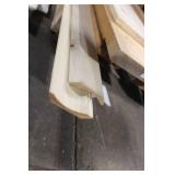 Assorted Lumber and Molding Lot Including Boards and Trim Pieces