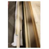 Assorted Lumber and Molding Lot Including Boards and Trim Pieces