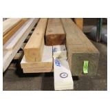 Assorted Lumber and Molding Lot Including Boards and Trim Pieces