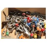 Box of Assorted Router Bits and Cutters for Woodworking