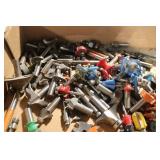 Box of Assorted Router Bits and Cutters for Woodworking