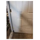 Exterior Prehung Door with Frame and Threshold, 36x80 Inches