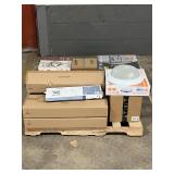 Large LOT of Lamps, Lighting, Electronics and Other Items. Mixed Lot. Untouched (Great for eBay resellers)