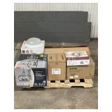 Large LOT of Lamps, Lighting, Electronics and Other Items. Mixed Lot. Untouched (Great for eBay resellers)