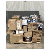 Large LOT of Lamps, Lighting, Electronics and Other Items. Mixed Lot. Untouched (Great for eBay resellers)