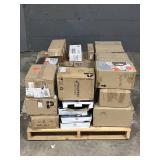 Large LOT of Lamps, Lighting, Electronics and Other Items. Mixed Lot. Untouched (Great for eBay resellers)
