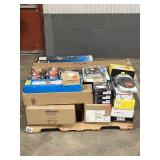 Large LOT of Lamps, Lighting, Electronics and Other Items. Mixed Lot. Untouched (Great for eBay resellers)