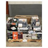 Large LOT of Lamps, Lighting, Electronics and Other Items. Mixed Lot. Untouched (Great for eBay resellers)