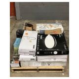 Large LOT of Lamps, Lighting, Electronics, Home Security, Faucets, Showers and Other Items. Mixed Lot. Open Box, For Parts (Great for eBay resellers)