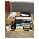 Large LOT of Lamps, Lighting, Electronics, Home Security, Faucets, Showers and Other Items. Mixed Lot. Open Box, For Parts (Great for eBay resellers)