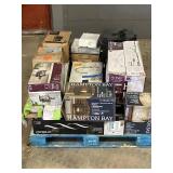 Large LOT of Lamps, Lighting, Electronics, Home Security, Faucets, Showers and Other Items. Mixed Lot. Open Box, For Parts (Great for eBay resellers)