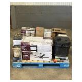 Large LOT of Lamps, Lighting, Electronics, Home Security, Faucets, Showers and Other Items. Mixed Lot. Open Box, For Parts (Great for eBay resellers)