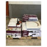 Large LOT of Lamps, Lighting, Electronics, Home Security, Faucets, Showers and Other Items. Mixed Lot. Open Box, For Parts (Great for eBay resellers)