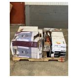 Large LOT of Lamps, Lighting, Electronics, Home Security, Faucets, Showers and Other Items. Mixed Lot. Open Box, For Parts (Great for eBay resellers)