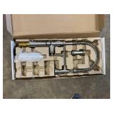Large LOT of Lamps, Lighting, Electronics, Home Security, Faucets, Showers and Other Items. Mixed Lot. Open Box, For Parts (Great for eBay resellers)