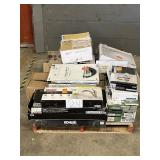 Large LOT of Lamps, Lighting, Electronics, Home Security, Faucets, Showers and Other Items. Mixed Lot. Open Box, For Parts (Great for eBay resellers)