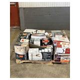 Large LOT of Lamps, Lighting, Electronics, Home Security, Faucets, Showers and Other Items. Mixed Lot. Open Box, For Parts (Great for eBay resellers)
