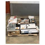 Large LOT of Lamps, Lighting, Electronics, Home Security, Faucets, Showers and Other Items. Mixed Lot. Open Box, For Parts (Great for eBay resellers)