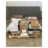 Large LOT of Lamps, Lighting, Electronics, Home Security, Faucets, Showers and Other Items. Mixed Lot. Open Box, For Parts (Great for eBay resellers)