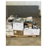 Large LOT of Lamps, Lighting, Electronics, Home Security, Faucets, Showers and Other Items. Mixed Lot. Open Box, For Parts (Great for eBay resellers)
