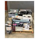 Large LOT of Lamps, Lighting, Electronics, Home Security, Faucets, Showers and Other Items. Mixed Lot. Open Box, For Parts (Great for eBay resellers)