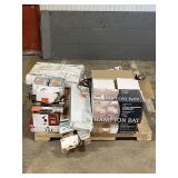 Large LOT of Lamps, Lighting, Electronics, Home Security, Faucets, Showers and Other Items. Mixed Lot. Open Box, For Parts (Great for eBay resellers)