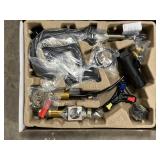 Large LOT of Lamps, Lighting, Electronics, Home Security, Faucets, Showers and Other Items. Mixed Lot. Open Box, For Parts (Great for eBay resellers)
