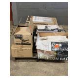 Large LOT of Lamps, Lighting, Electronics, Home Security, Faucets, Showers and Other Items. Mixed Lot. Open Box, For Parts (Great for eBay resellers)
