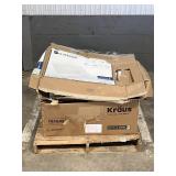 Large LOT of Lamps, Lighting, Electronics, Home Security, Faucets, Showers and Other Items. Mixed Lot. Open Box, For Parts (Great for eBay resellers)