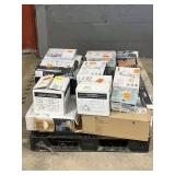 Large LOT of Lamps, Lighting, Electronics, Home Security, Faucets, Showers and Other Items. Mixed Lot. Open Box, For Parts (Great for eBay resellers)