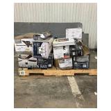 Large LOT of Lamps, Lighting, Electronics, Home Security, Faucets, Showers and Other Items. Mixed Lot. Open Box, For Parts (Great for eBay resellers)