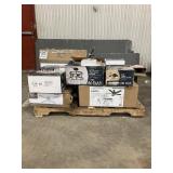 Large LOT of Lamps, Lighting, Electronics, Home Security, Faucets, Showers and Other Items. Mixed Lot. Open Box, For Parts (Great for eBay resellers)