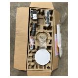 Large LOT of Lamps, Lighting, Electronics, Home Security, Faucets, Showers and Other Items. Mixed Lot. Open Box, For Parts (Great for eBay resellers)