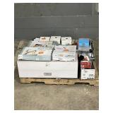 Large LOT of Lamps, Lighting, Electronics, Home Security, Faucets, Showers and Other Items. Mixed Lot. Open Box, For Parts (Great for eBay resellers)