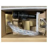 Large LOT of Lamps, Lighting, Electronics, Home Security, Faucets, Showers and Other Items. Mixed Lot. Open Box, For Parts (Great for eBay resellers)